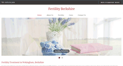 Desktop Screenshot of fertilityberkshire.com