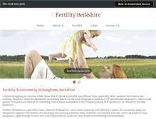 Tablet Screenshot of fertilityberkshire.com
